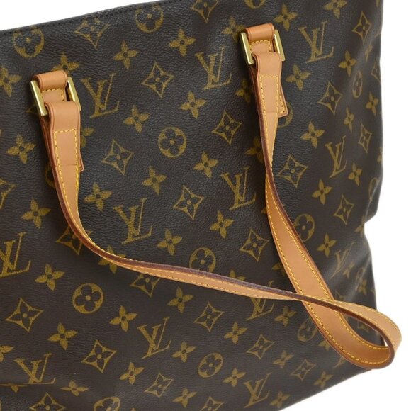 Louis Vuitton Monogram Cabas Mezzo Tote Handbag M51151 AR0091 175701 - Picture 8 of 10